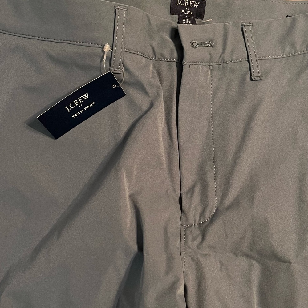 J Crew Mens Tech  pants , NEW never worn .